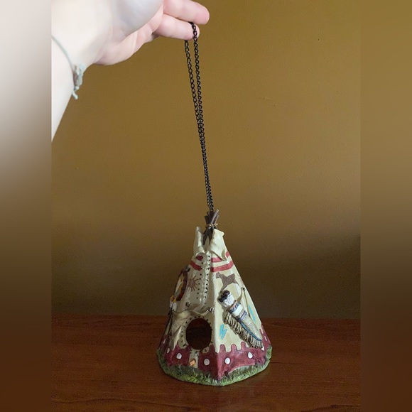 Teepee birdhouse - Picture 6 of 10